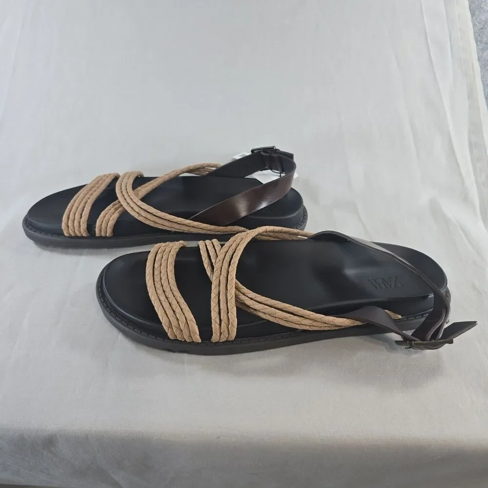 Zara men strappy
